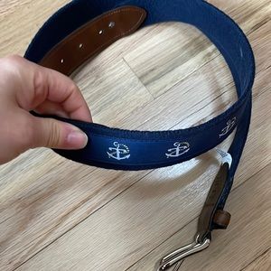 Like new belt nautical pattern